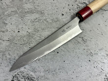 Load image into Gallery viewer, MASAKAGE YUKI petty 150mm Oval Magnolia wood with Red Pakka wood