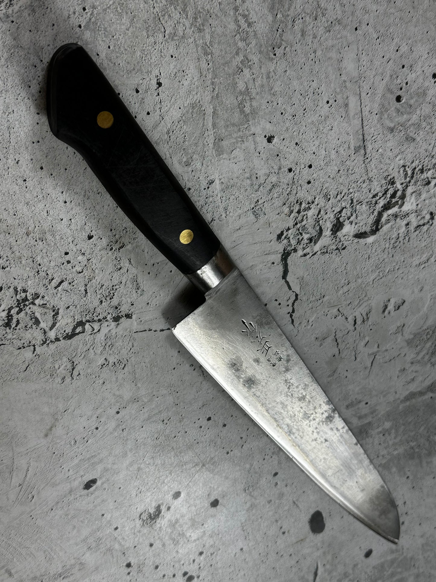 Vintage Japanese Gyuto Knife 270mm Carbon Steel  Made in Japan 2015