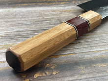 Load image into Gallery viewer, HG Blade Bunka Knife 170mm Kurouchi Finish 1084 High Carbon Steel (2025)