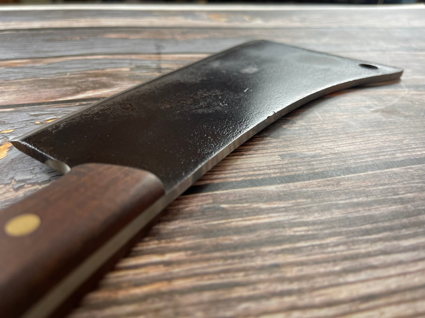 Premium Vintage Butcher Cleaver Knife 200mm Carbon Steel