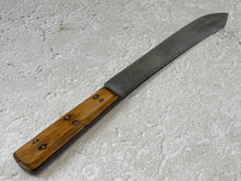 Load image into Gallery viewer, Vintage Butchers Knife 24cm Carbon Steel 1414