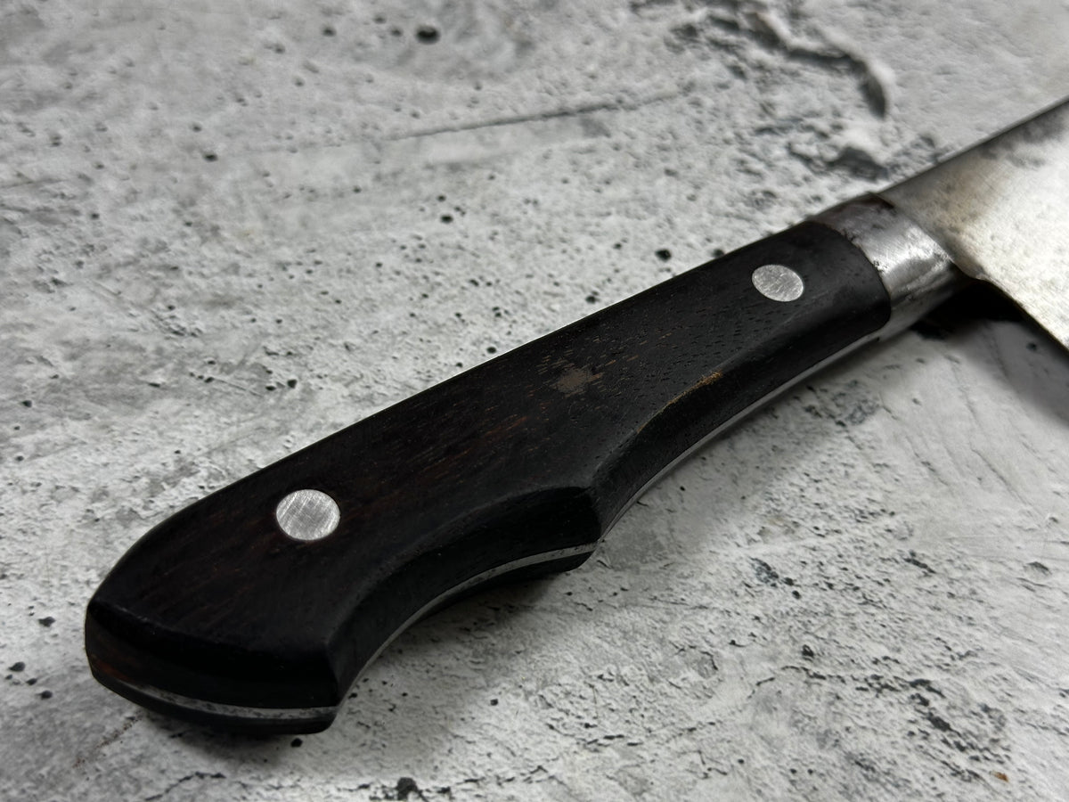 Vintage Minamoto Kougetsu Carbon Steel Gyuto Knife 240mm 2305