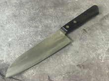 Load image into Gallery viewer, Vintage Japanese Santoku Knife 170mm Made in Japan 🇯🇵 1649