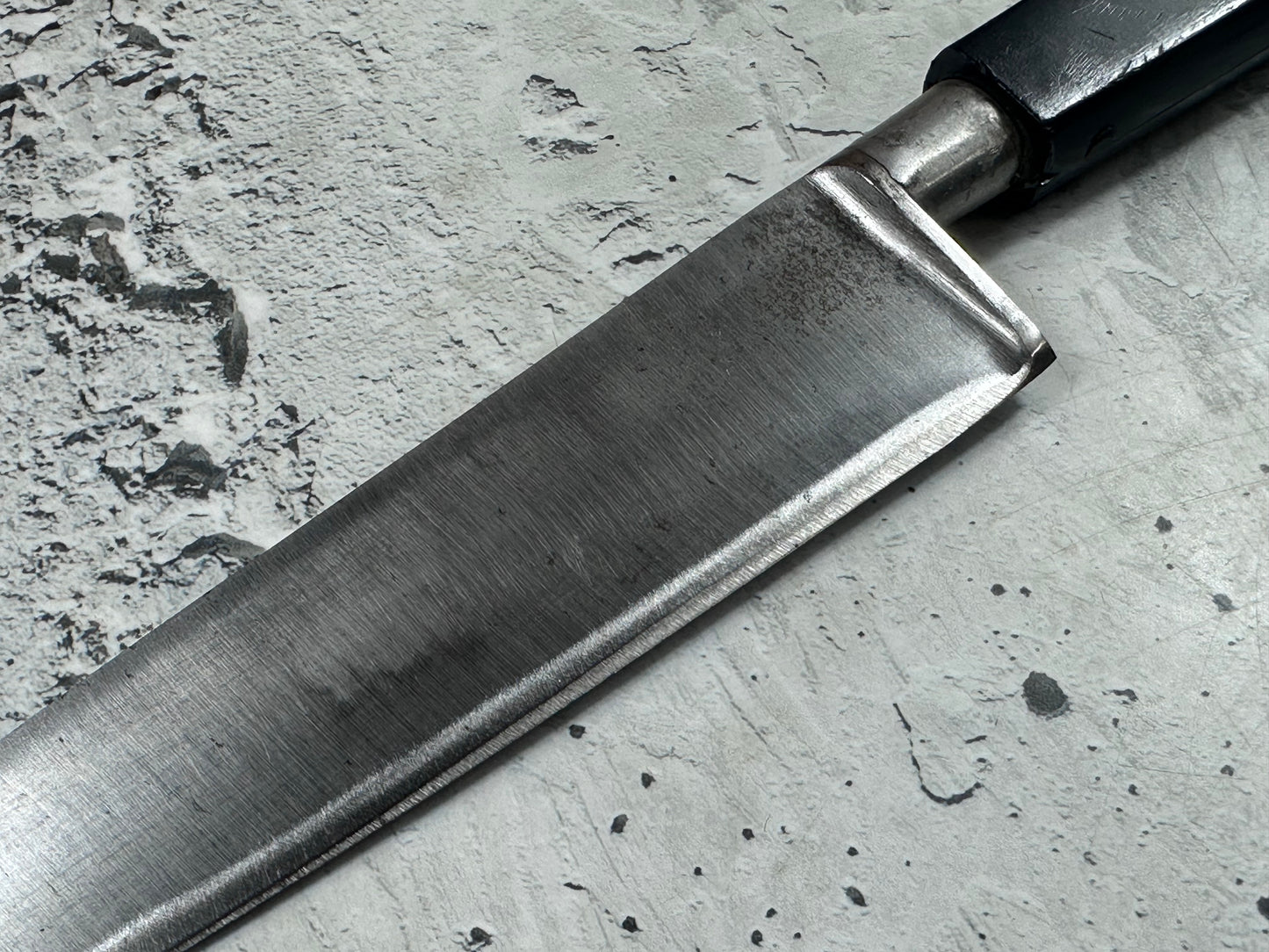 Vintage French Chef Knife 200mm High Carbon Steel Made in France 2123