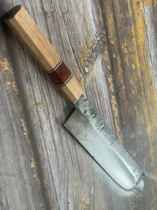 HG Blade Nakiri Knife 180mm Kurouchi Finish 1084 High Carbon Steel (2025)