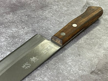Load image into Gallery viewer, Vintage Japanese Santoku Knife 170mm Made in Japan 🇯🇵 1651