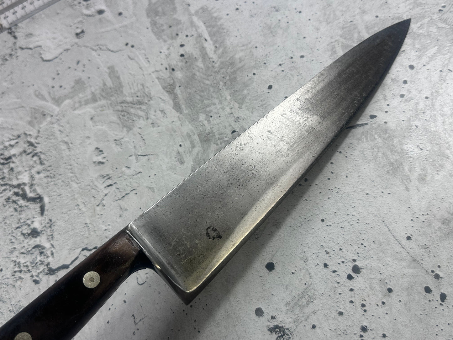 Vintage Dexter Chef Knife 260mm Carbon Steel Made in USA 2112