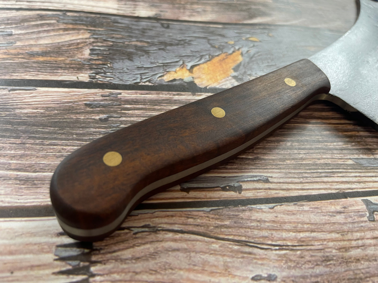Premium Vintage Butcher Cleaver Knife 200mm Carbon Steel
