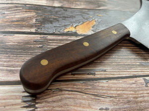 Premium Vintage Butcher Cleaver Knife 200mm Carbon Steel