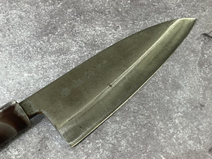 Vintage Japanese Deba Knife 150mm Made in Japan 🇯🇵 Carbon Steel 1662
