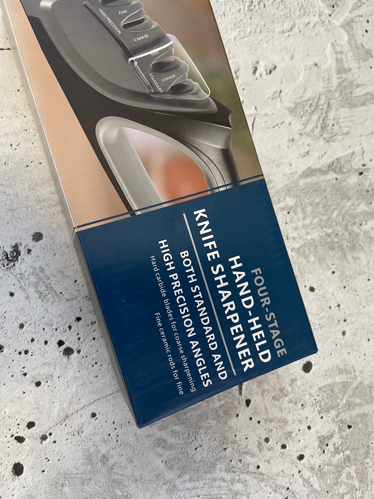 New Risan Four Stage Hand-Held Knife Sharpener