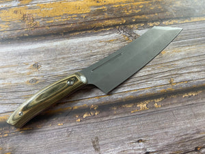 New No Box Messermeiter Carbon Bunka Chef's Knife - 8" 1965
