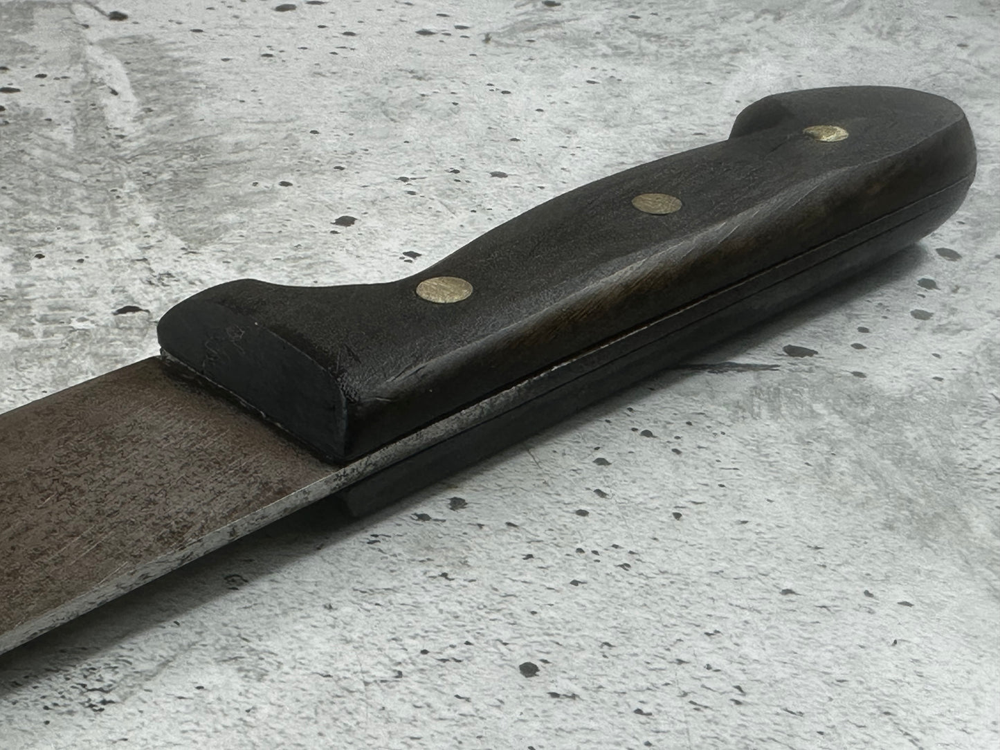 Vintage Gustav Emil Ern Butcher  Knife 250mm Made in Germany 🇩🇪 Cabon steel 2002