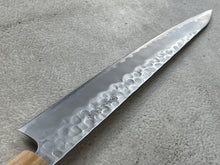 Load image into Gallery viewer, Tsunehisa Shiro White Steel &amp; Stainless Clad Sujihiki Knife 240mm Made in Japan 🇯🇵