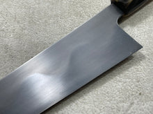 Load image into Gallery viewer, Keskin Migaki Kiritsuke 230mm Amboyna Burl &amp; Buffalo Horn with sheath