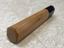 Load image into Gallery viewer, Japanese Handle Cherry Black with Shitan Bolster Octagon Shape