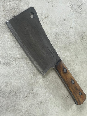 Vintage J. A. Henckles Twinworks Small Cleaver Knife 15cm Carbon Stell Made in German 🇩🇪 1898