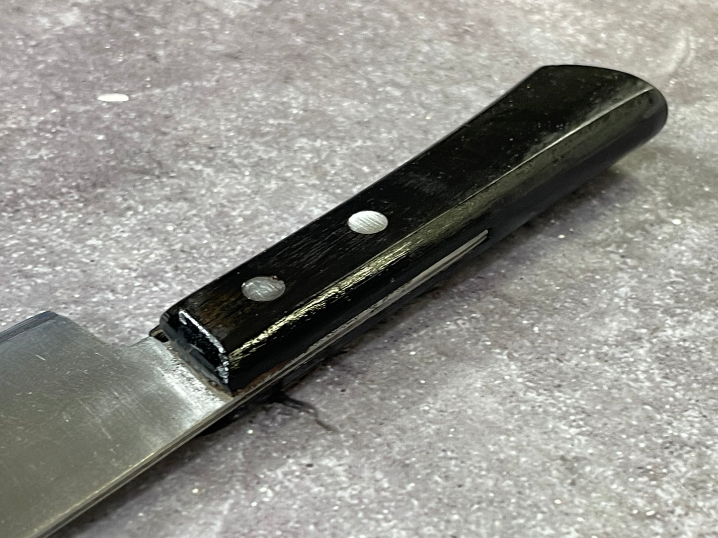 Vintage Japanese Nakiri Knife 160mm Made in Japan 🇯🇵 1673