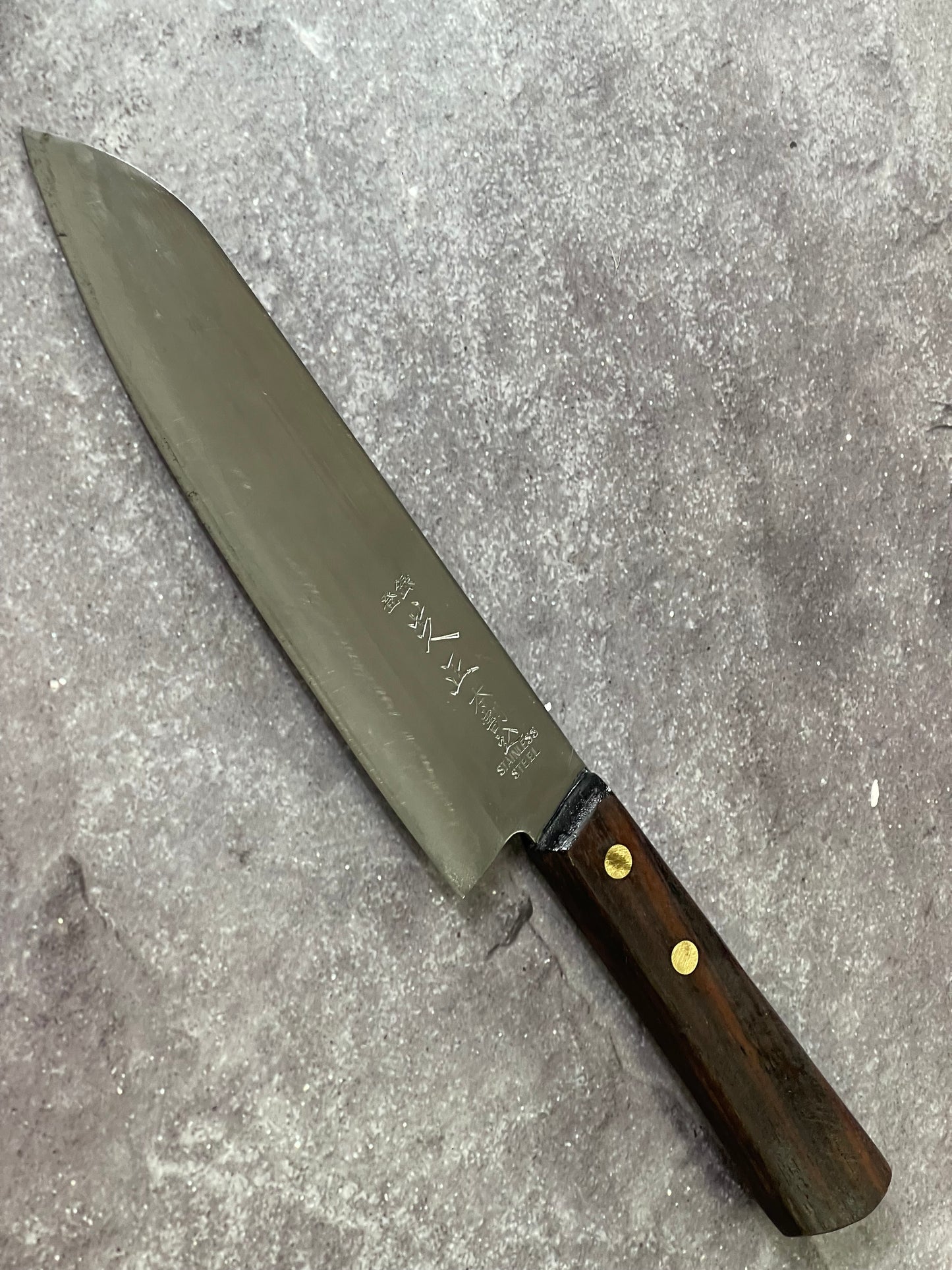 Vintage Japanese Santoku Knife 170mm Made in Japan 🇯🇵 1694