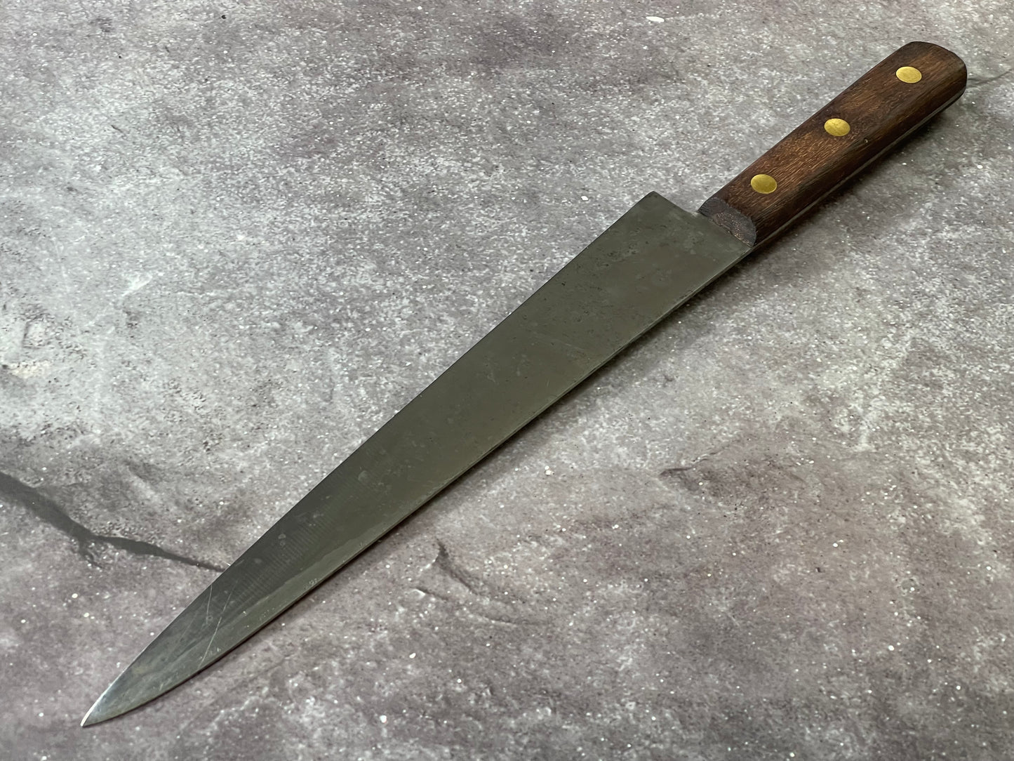 Vintage Japanese Sujihiki Knife 240mm Made in Japan 🇯🇵 1633