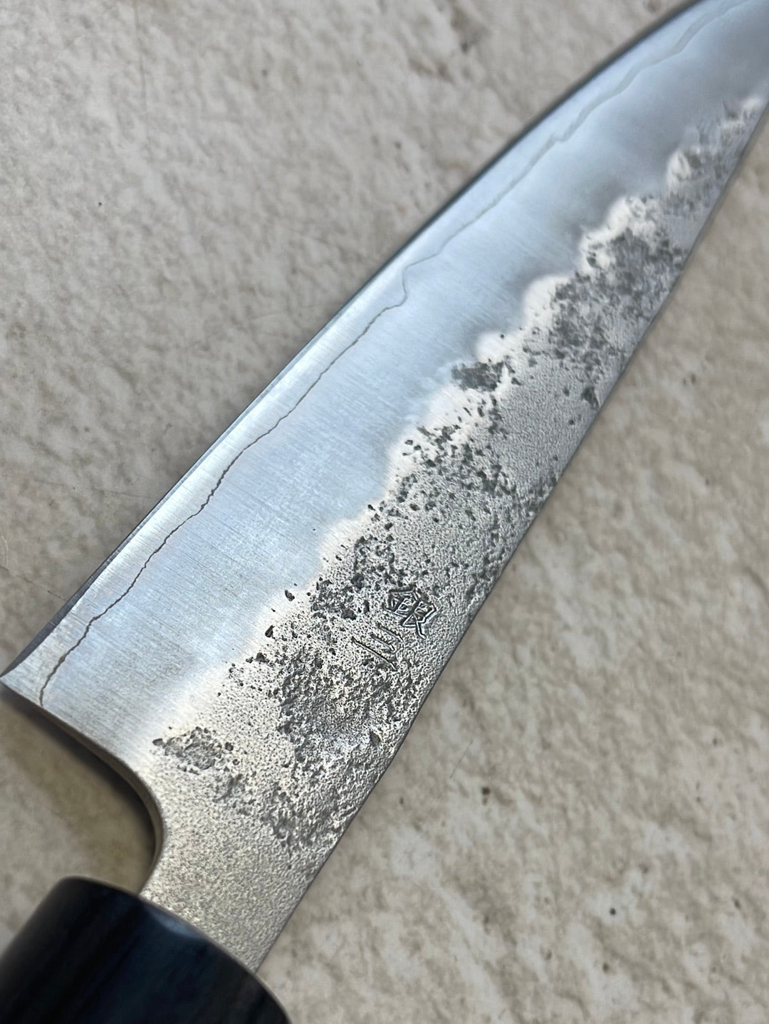 Tsunehisa G3 Nashiji HBC Petty 135mm - Made in Japan 🇯🇵 Magnolia Oval Wa Handle
