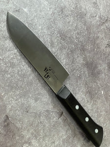 Used Sekimagoroku Santoku Knife 140mm - Stainless Steel Made In Japan 🇯🇵 1642