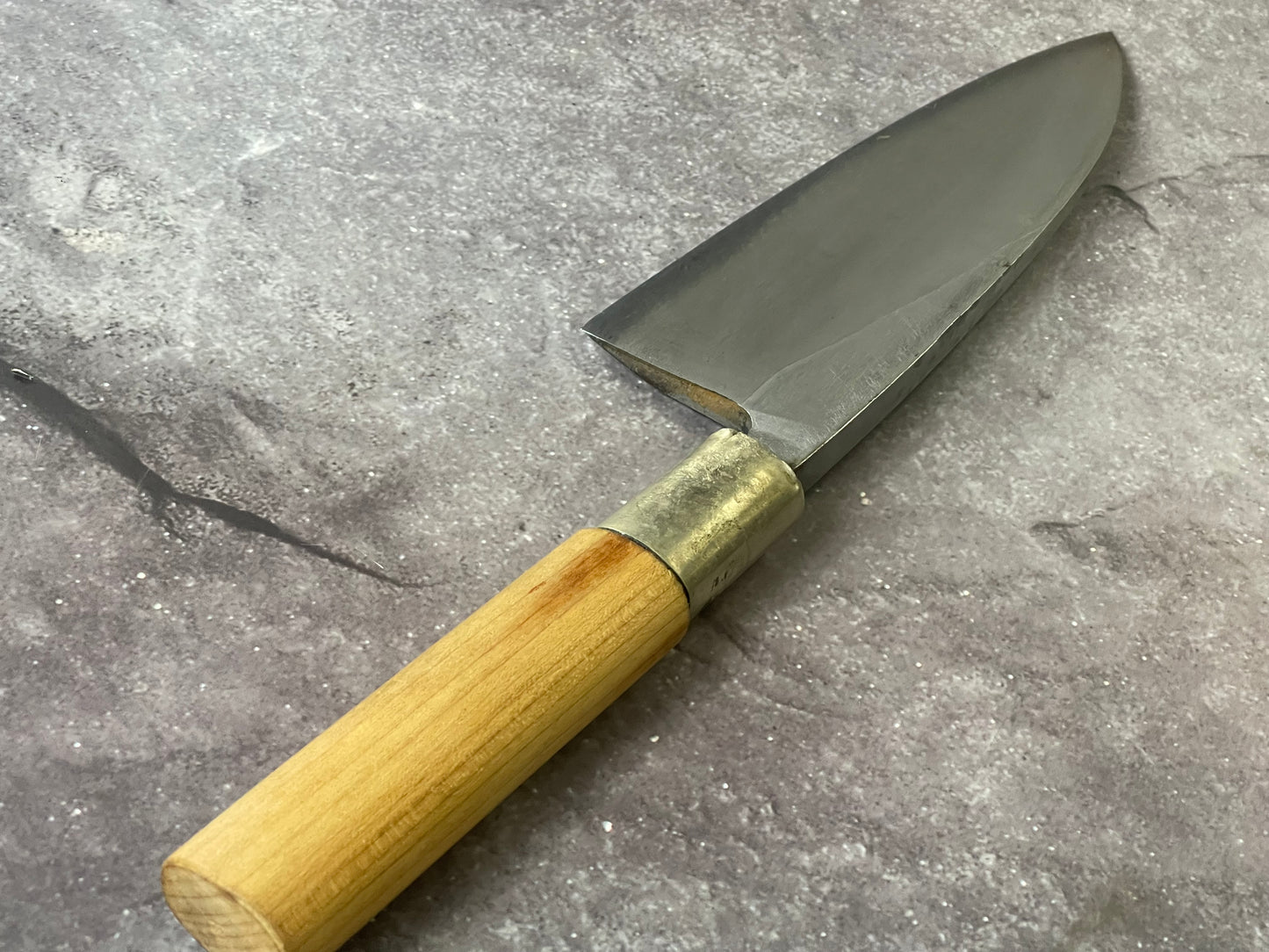 Vintage Japanese Deba Knife 170mm Made in Japan 🇯🇵 Carbon Steel 1751