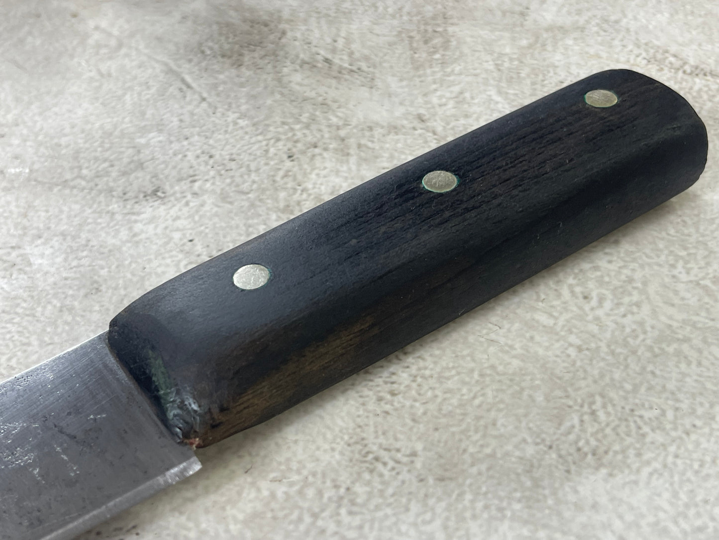 Vintage F. Dick Butcher Machete Knife 315mm Made in Germany 🇩🇪 Cabon steel 1890