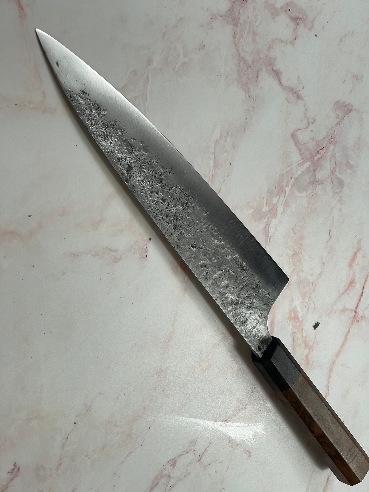 Gyuto 230mm Nashiji Jatiwood & Rosewood Timber Handle