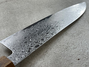 Tsunehisa ZA18 Jushichi Damascus Santoku 180mm Made in Japan 🇯🇵