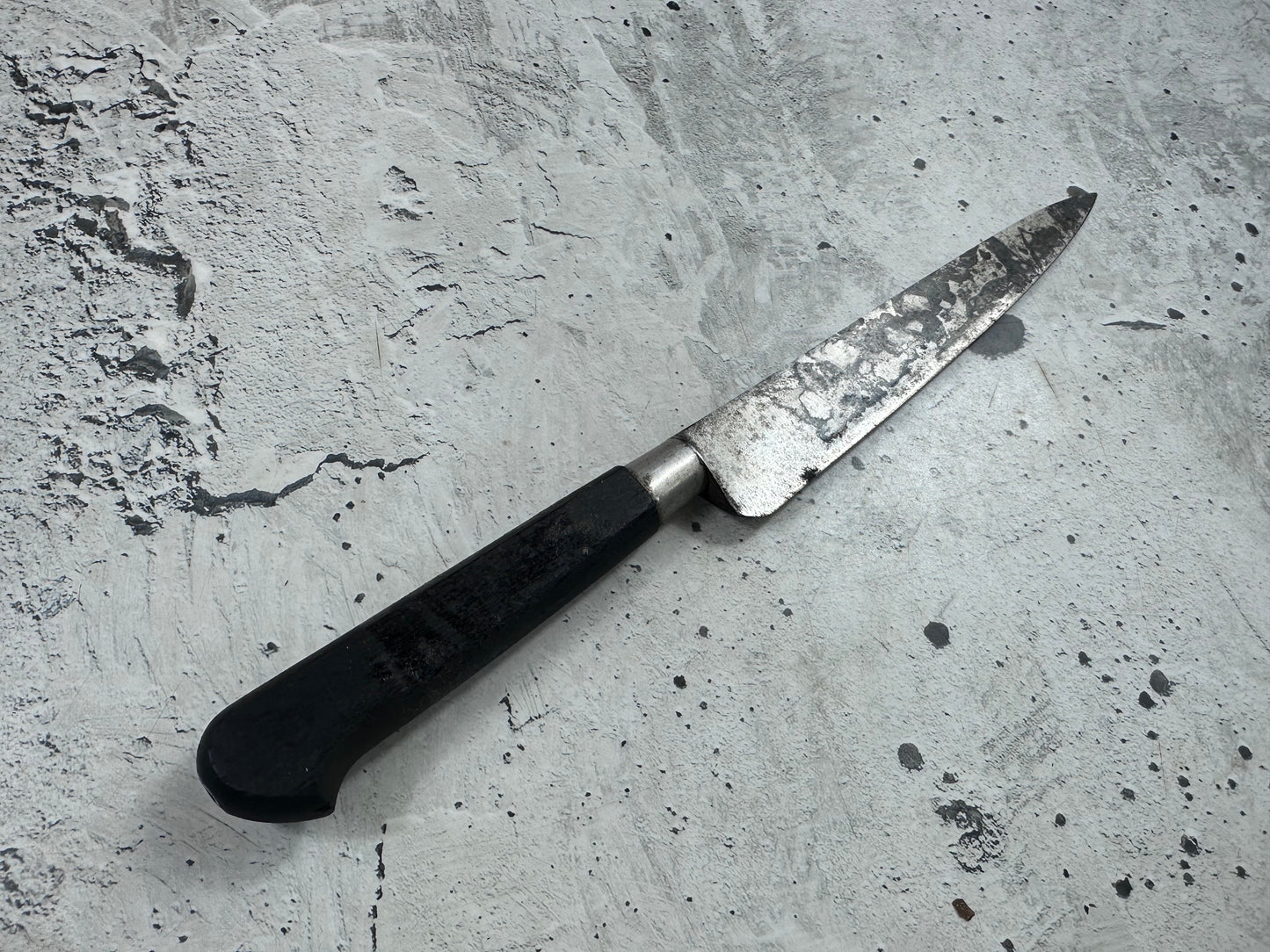 Vintage Nogent French Knife Set 2x Carbon Steel 2047