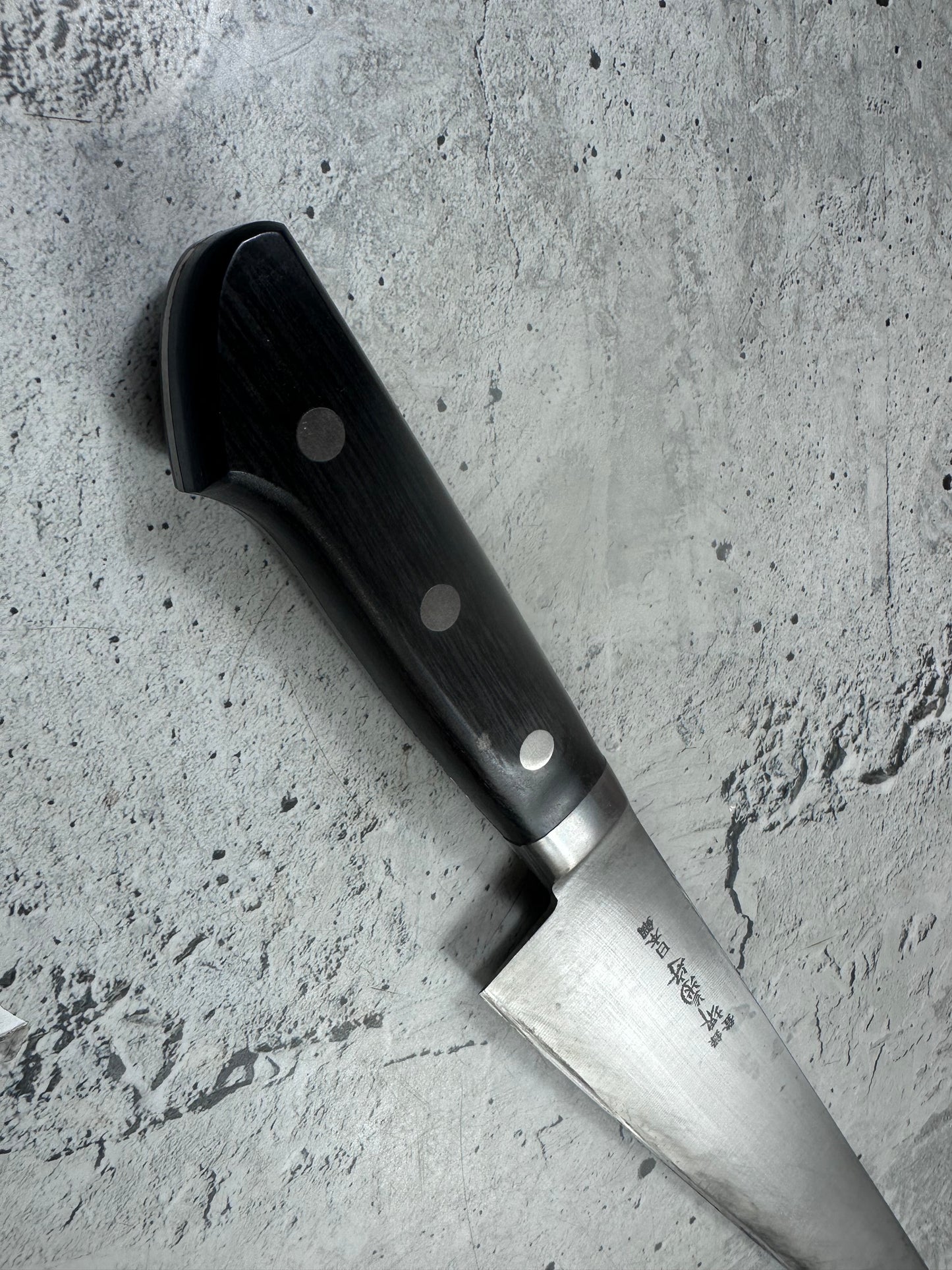 Vintage Sakai Kikumori Sujihiki Knife 300mm Carbon Steel Wood Handle 2238