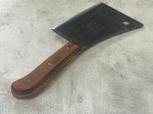 Load image into Gallery viewer, Vintage Butchers Foster Bros Cleaver Knife 160mm Made in USA 🇺🇸 Carbon Steel 1894