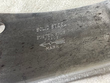 Load image into Gallery viewer, Vintage Butchers Foster Bros Cleaver Knife 160mm Made in USA 🇺🇸 Carbon Steel 1894