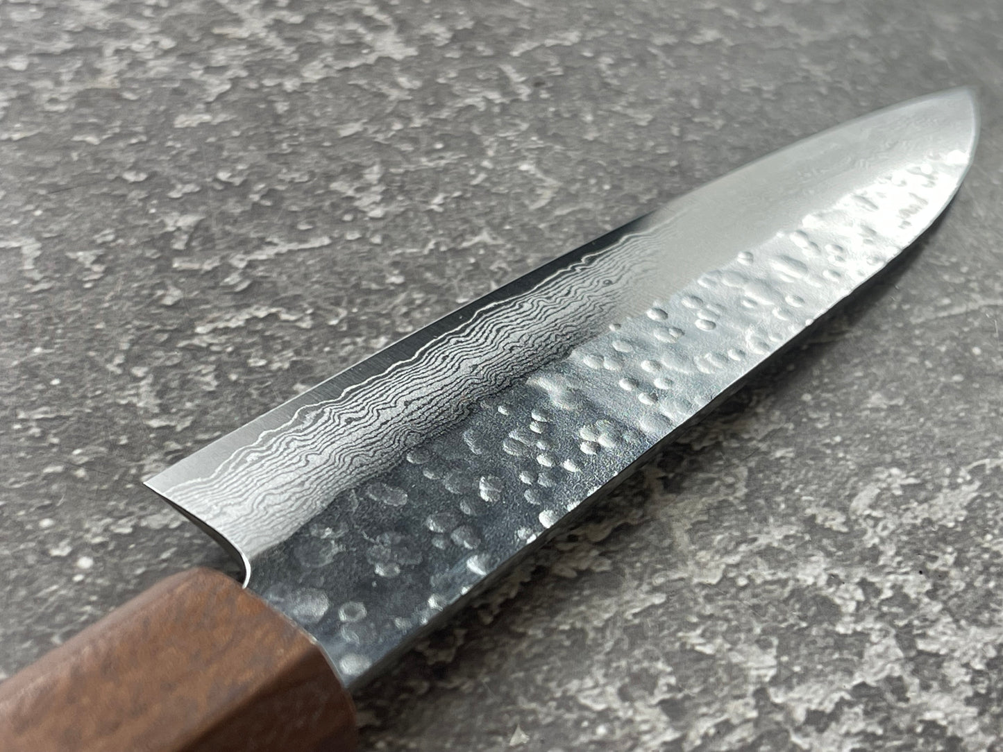 Makoto Kurosaki Damascus Tsuchime Petty 135mm