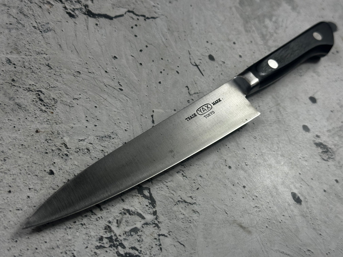 Vintage Yaxell Petty Knife 150mm Carbon Steel 2295