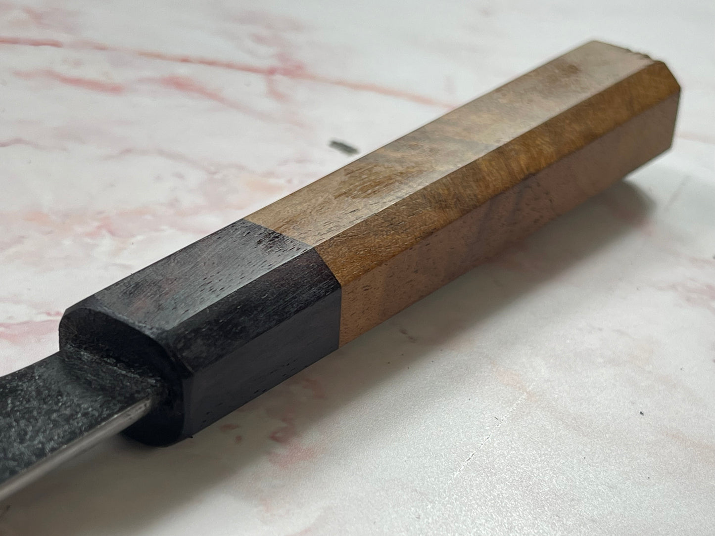 Gyuto 230mm Kurouchi Jatiwood and Rosewood Timber Handle