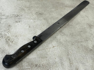 Vintage Gustav Emil Ern Flexible Brisket Knife 310mm High Carbon Steel Made in Germany 🇩🇪 1888