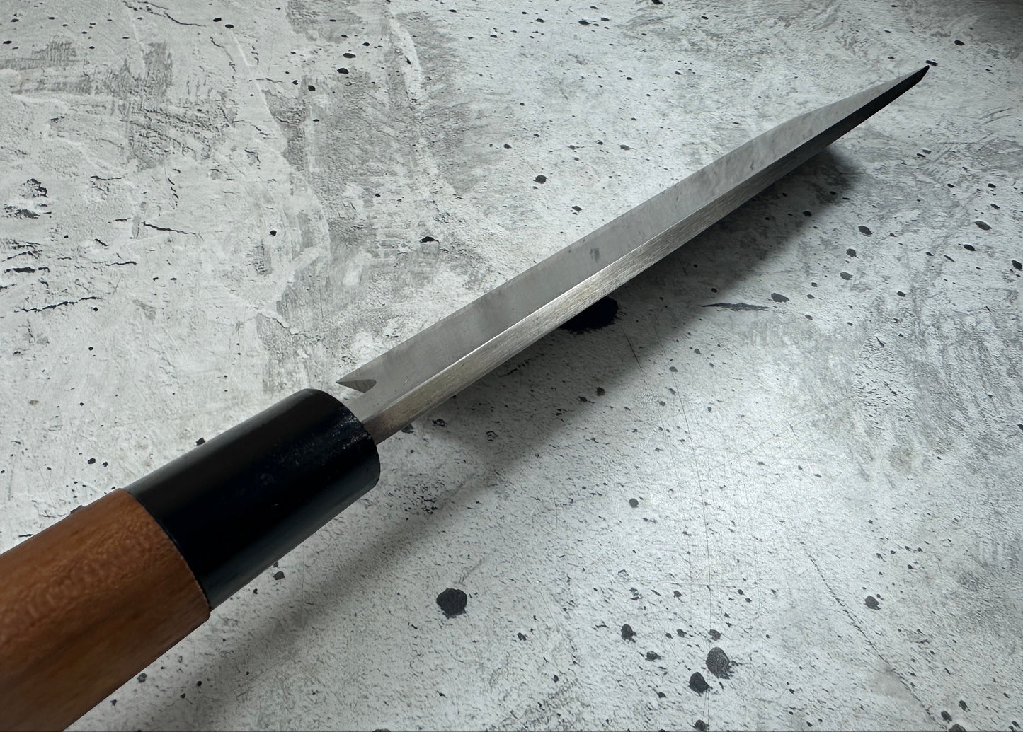 Vintage Bunmei Yoshikin Usuba Knife 200mm Carbon Steel Original Box 2137