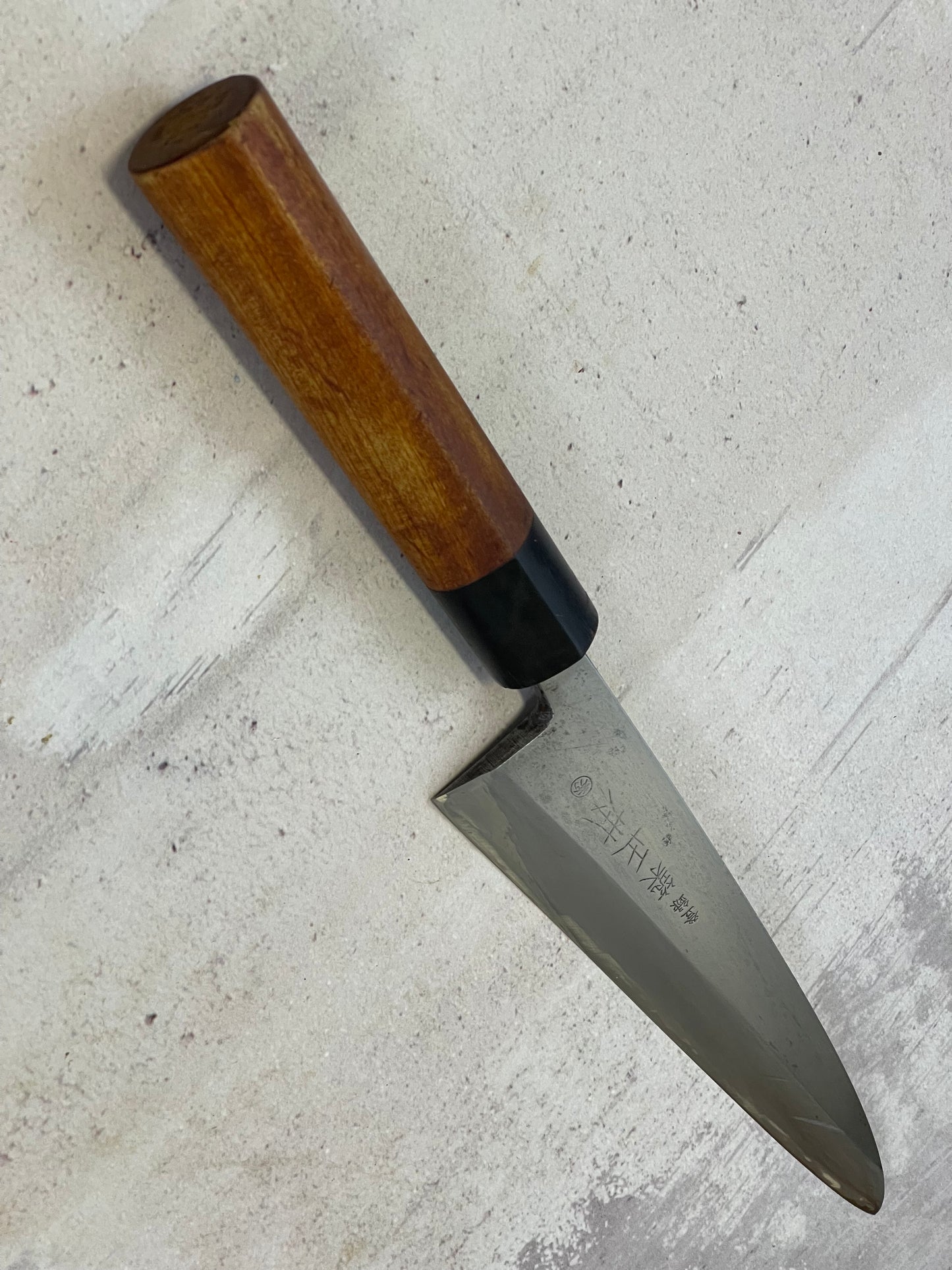 Vintage Japanese Funayuki Knife 190mm Made in Japan 🇯🇵 Carbon Steel 1426