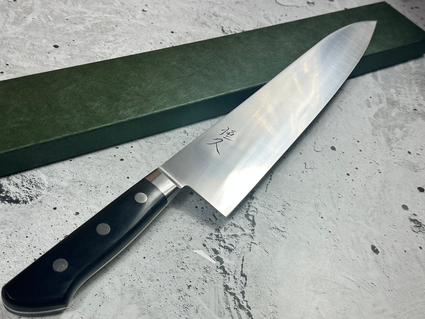 Tsunehisa AUS8 Gyuto Knife 300mm Pakkawood Handle - Made in Japan