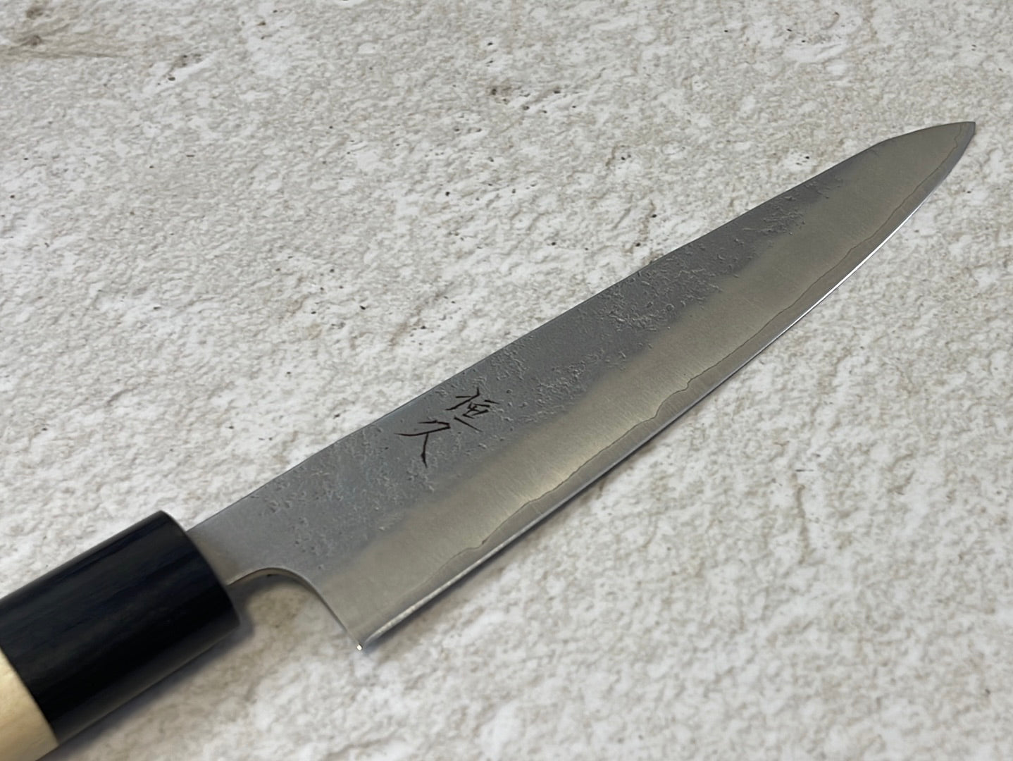 Tsunehisa G3 Nashiji HBC Petty 135mm - Made in Japan 🇯🇵 Magnolia Oval Wa Handle