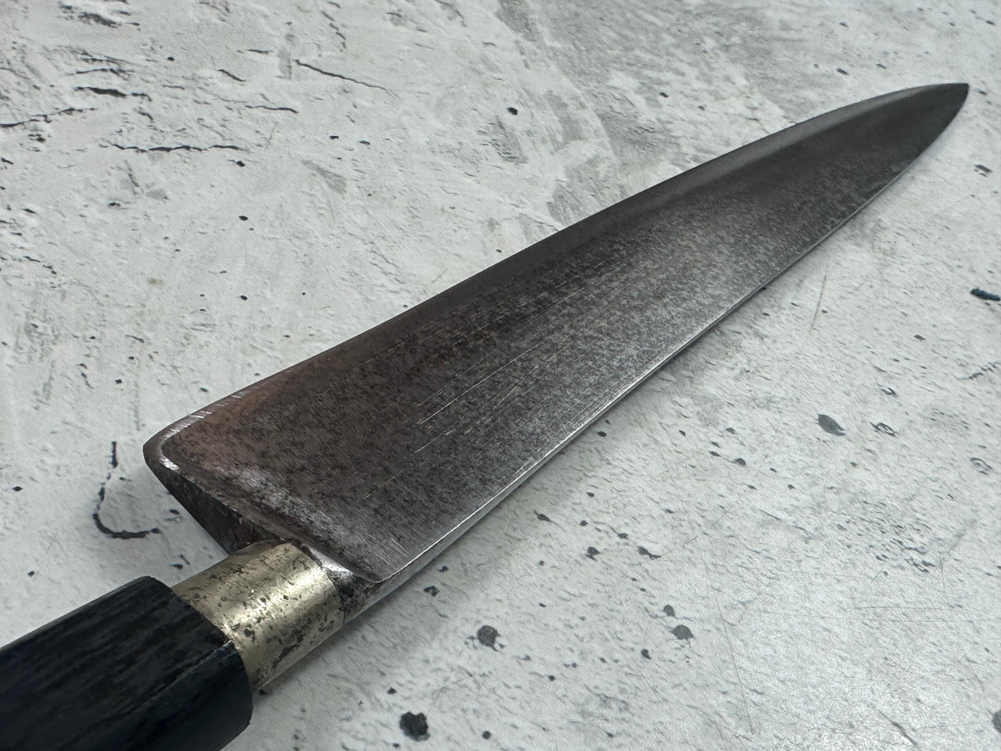 Vintage Sabatier Nogent Flexible Slicing Knife 200mm Carbon Steel 2179