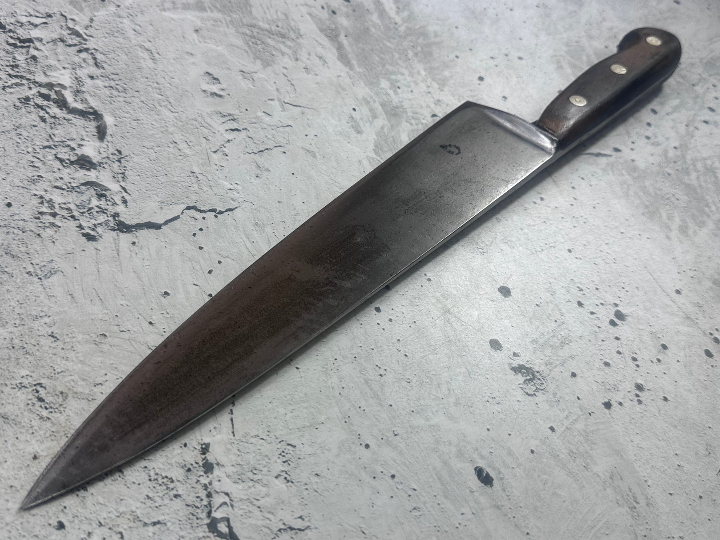Vintage Dexter Chef Knife 260mm Carbon Steel Made in USA 2112
