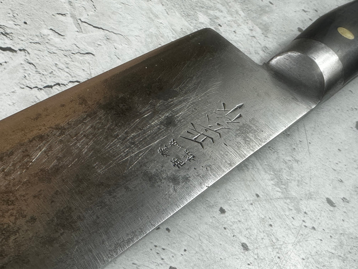 Vintage Japanese Gyuto Knife 270mm Carbon Steel  Made in Japan 2015