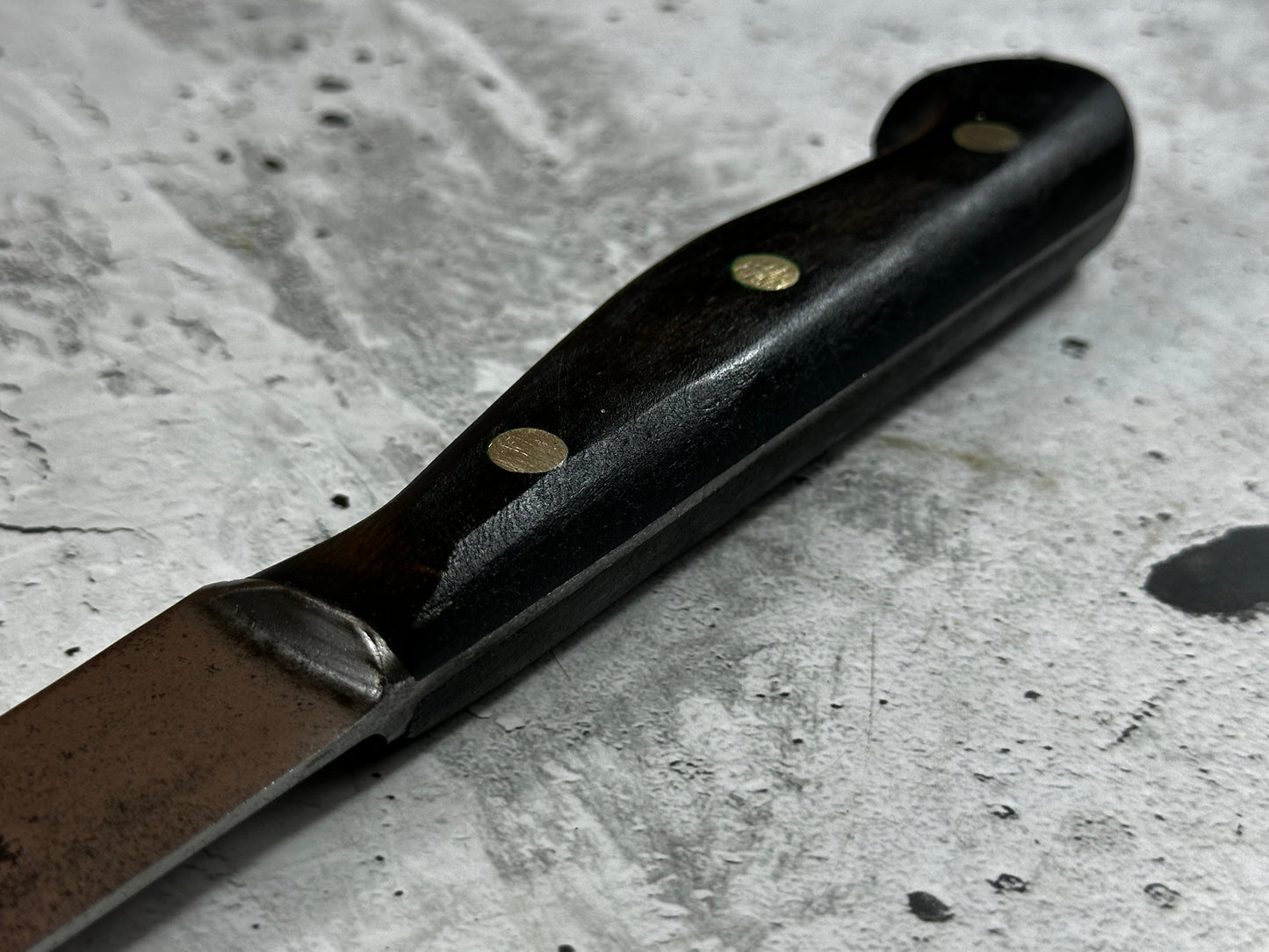 Vintage Gustav Emil Ern Fillet Flexible Knife 260mm Made in German Cabon steel 2005