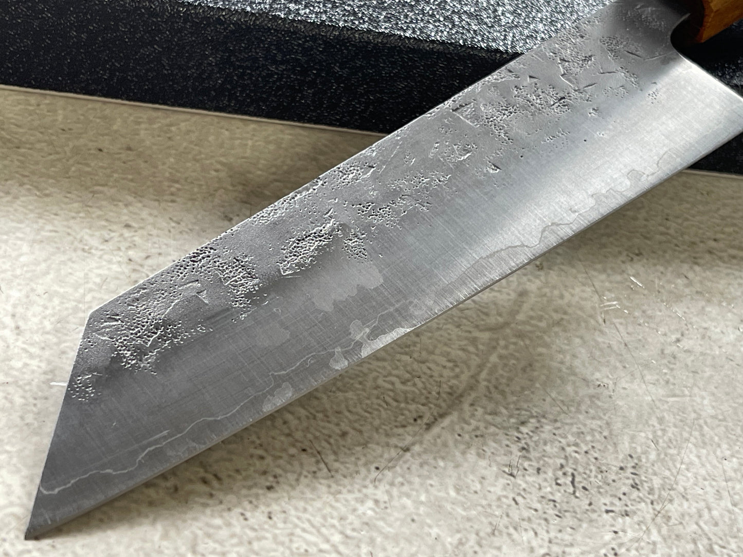 Tsunehisa SLD Washiji KOY Bunka Knife 170mm - Made in Japan 🇯🇵 Oak Yaki Handle