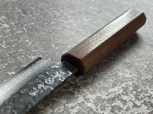 Load image into Gallery viewer, Makoto Kurosaki Damascus Tsuchime Petty 135mm