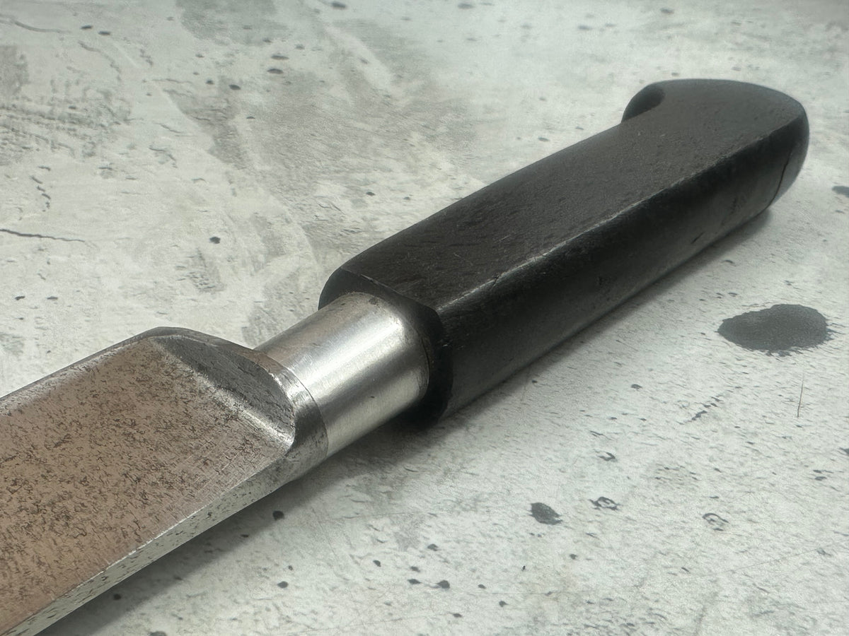 Vintage French Sabatier Nogent Style Slicing  Knife 240mm High Carbon Steel Wood Handle  2273
