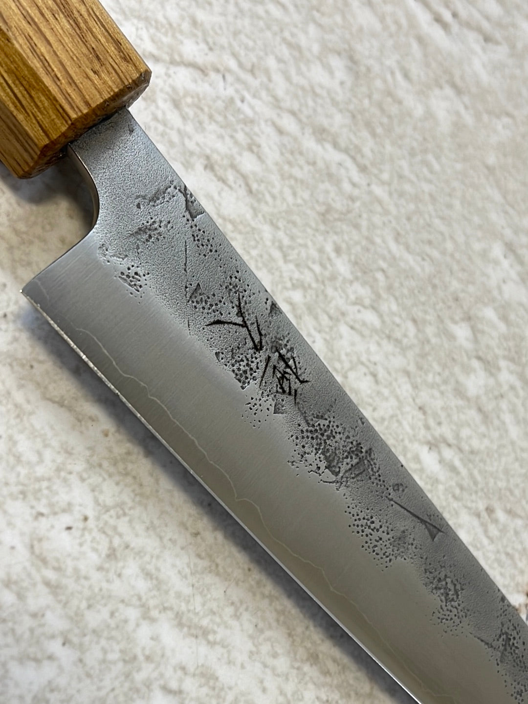 Tsunehisa SLD Washiji KOY Petty Knife 135mm - Made in Japan 🇯🇵 Oak Yaki Handle